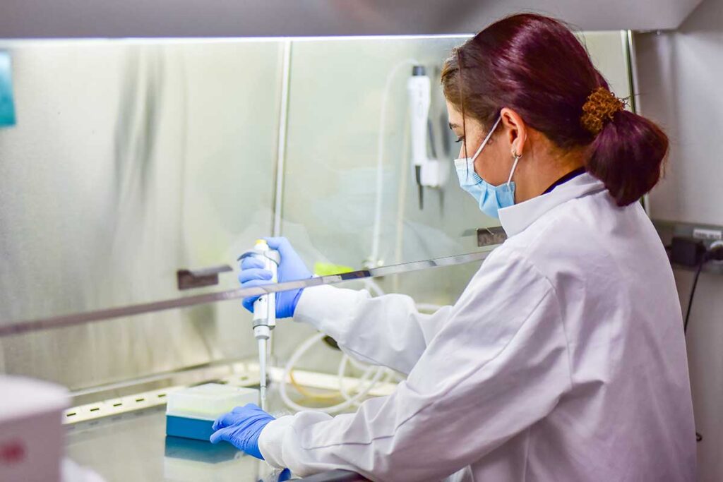 Control legionella en laboratorio